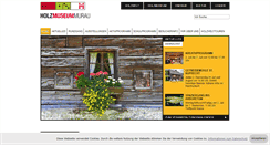 Desktop Screenshot of holzmuseum.at