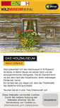 Mobile Screenshot of holzmuseum.at